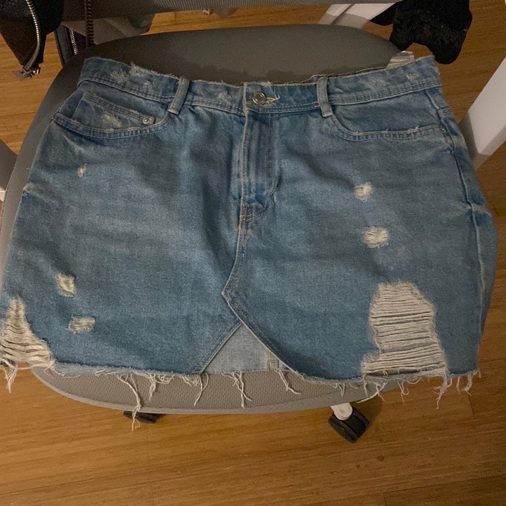 Zara Denim Skirt Large